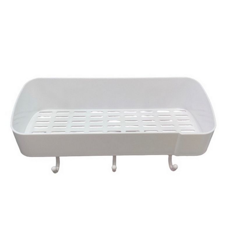 DAYOSHOP - Soporte Rectangular Organizador Baño Pared Adhesivo