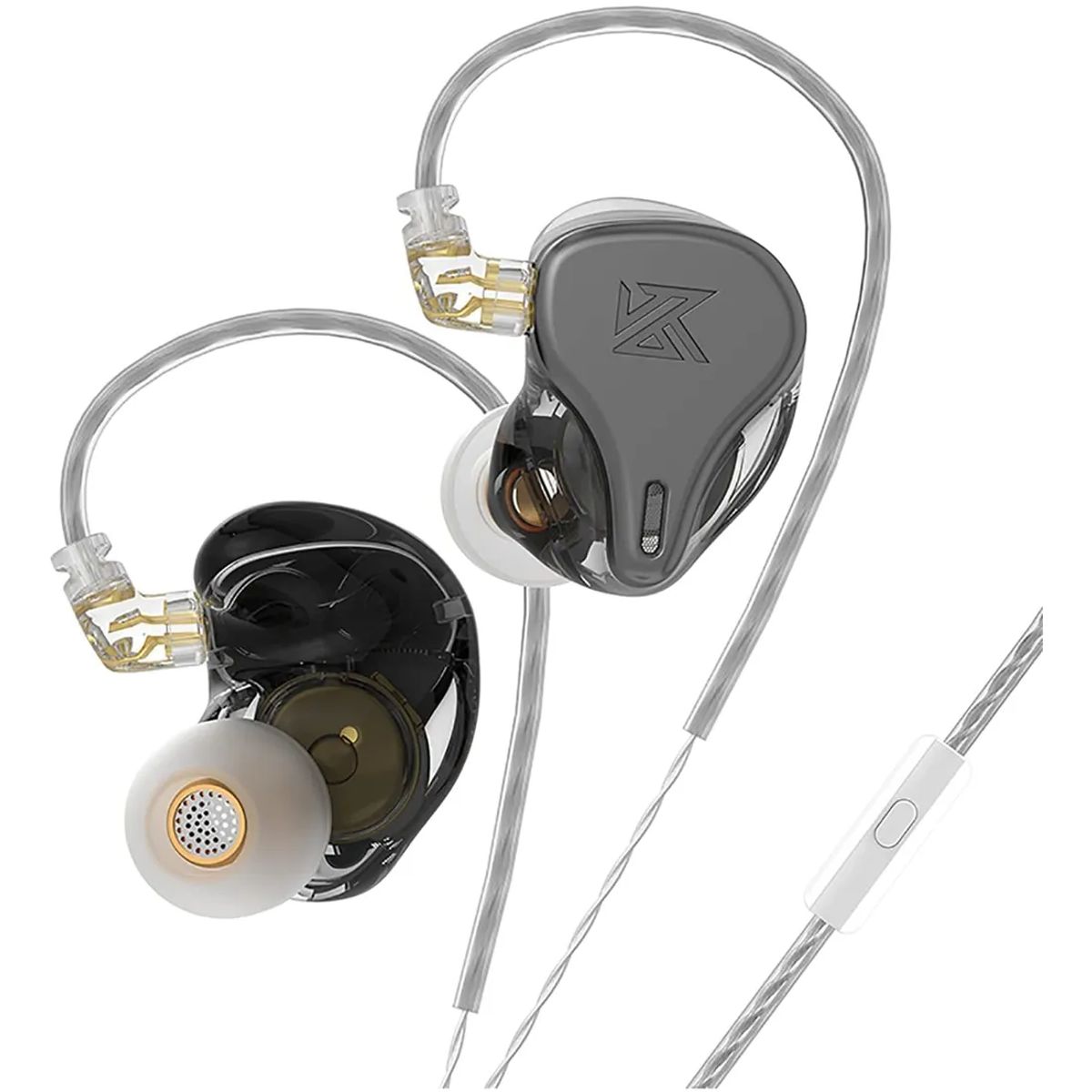 KZ - Audífonos Kz DQ6S In - Ears Originales Sonido Premium Color Silver