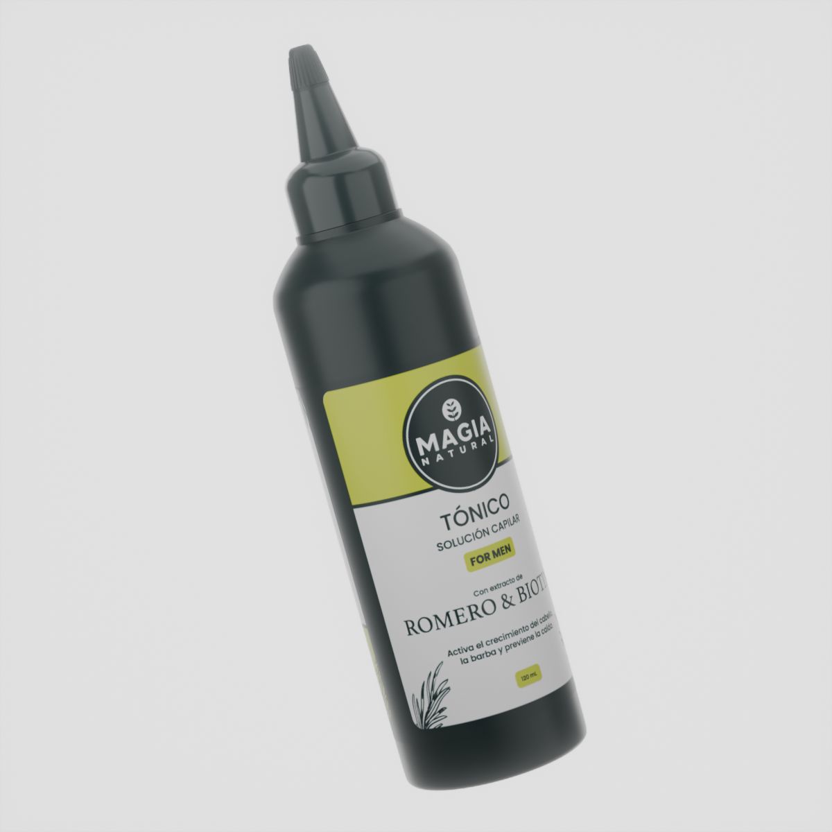 MAGIA NATURAL - Tónico para Cabello y Barba de Hombre 120ml - Magia Natural