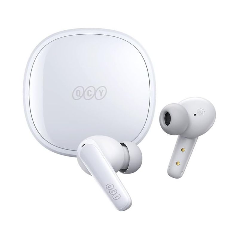 QCY - Auriculares Bluetooth QCY T13X Color Blanco