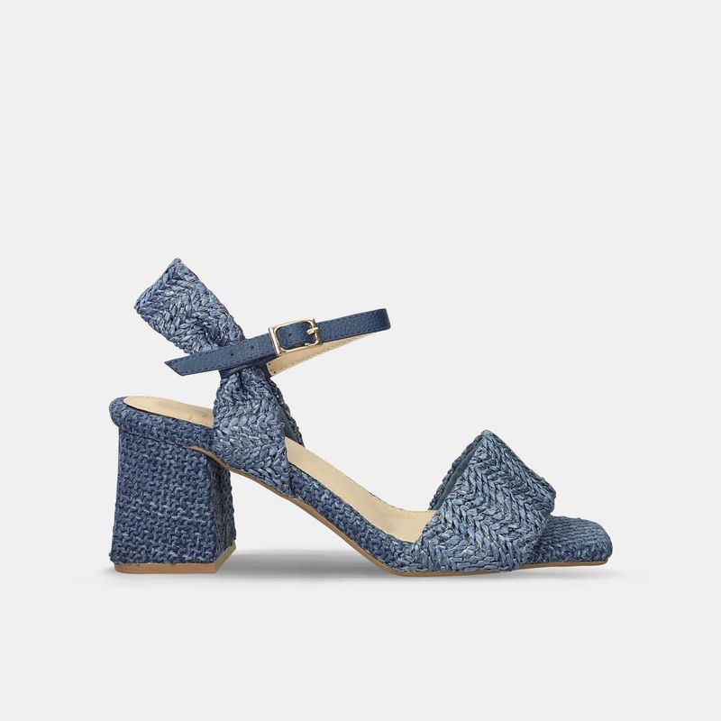 BATA - Sandalias Para Mujer Bata Azul Krizia