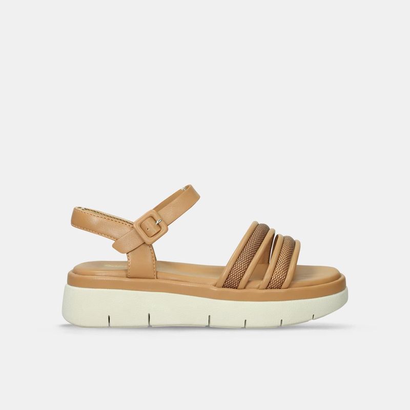 BATA - Sandalias Para Mujer Bata Comfit Café Kira Felicia