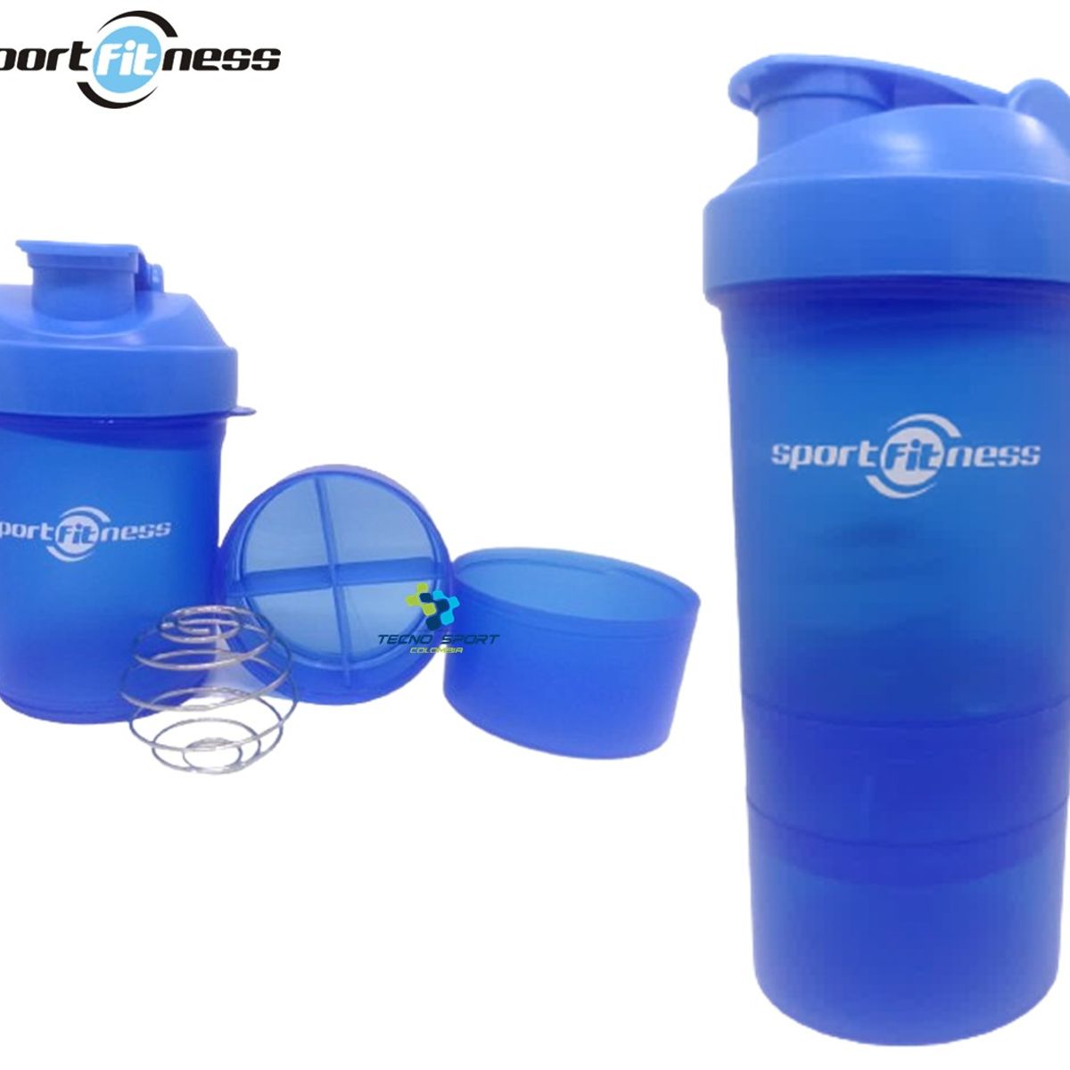 SPORT FITNESS - Mezclador proteína shaker sport fitness vaso agitador