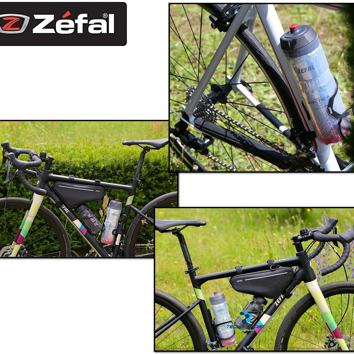 ZEFAL - Caramañola Termica Zefal 750ml Ciclismo Running Gym Spinning