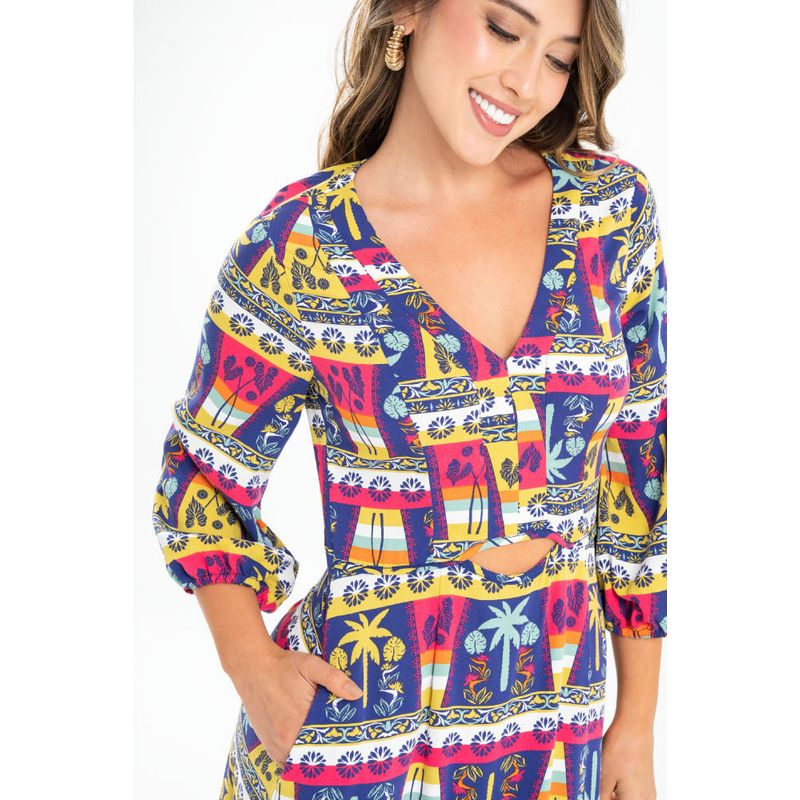 RAGGED - Vestido emily Azul klain Ragged