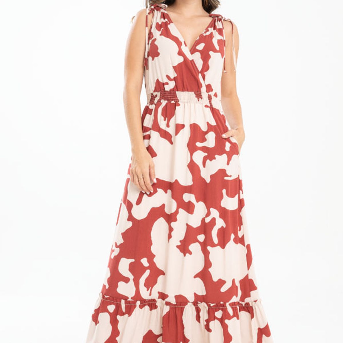 RAGGED - Vestido caterina Cobre Ragged