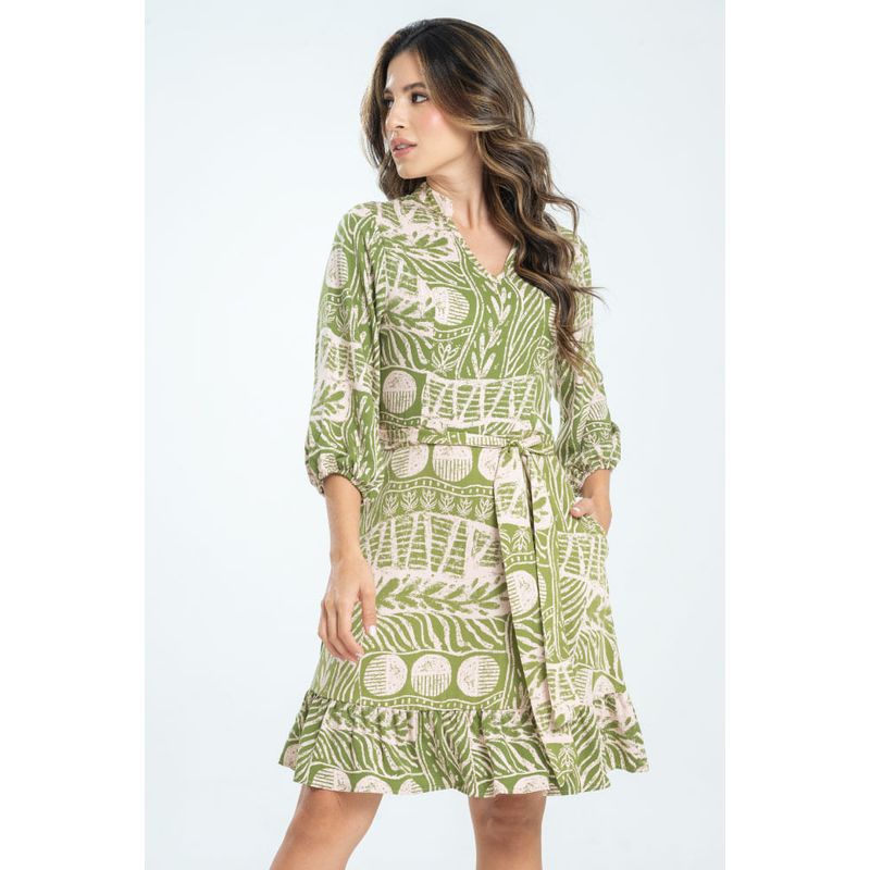 RAGGED - Vestido sadie Verde olivo Ragged