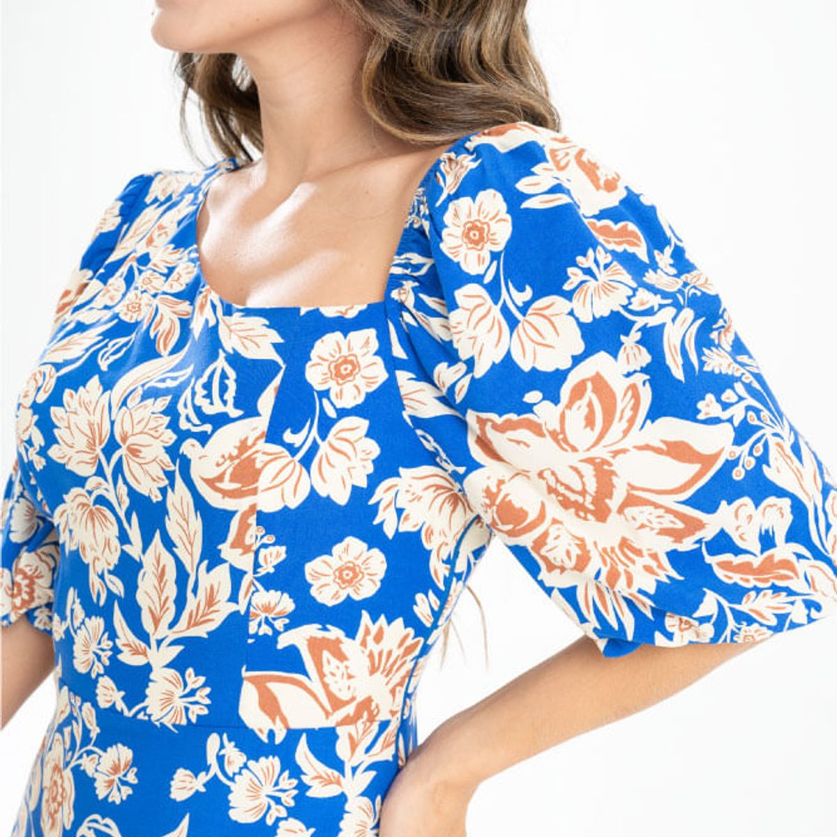 RAGGED - Vestido julie Azul rey Ragged