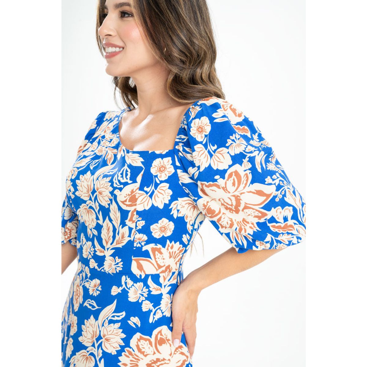 RAGGED - Vestido julie Azul rey Ragged