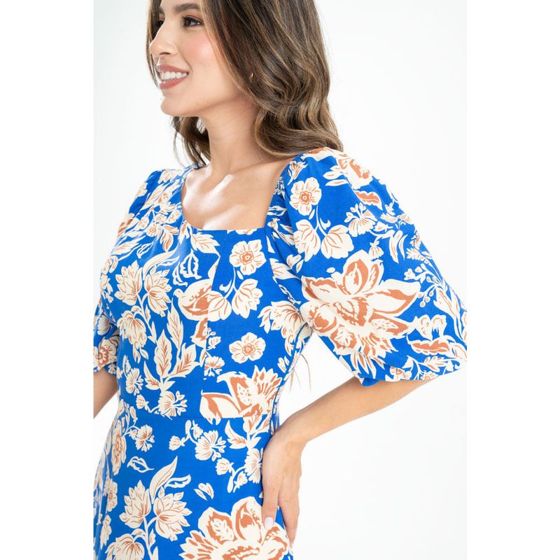 RAGGED - Vestido julie Azul rey Ragged