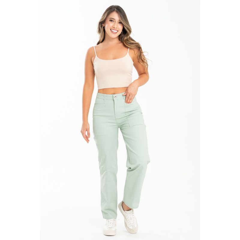 RAGGED - Pantalon toledo Verde marino Ragged
