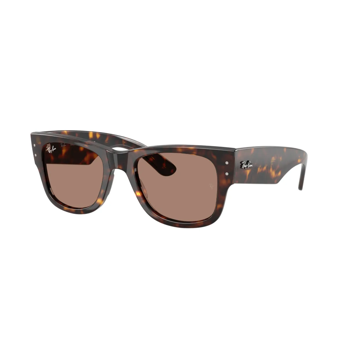 RAY BAN - Gafas de Sol Ray-Ban Mega Wayfarer RB0840 Marrón Hombre y Mujer
