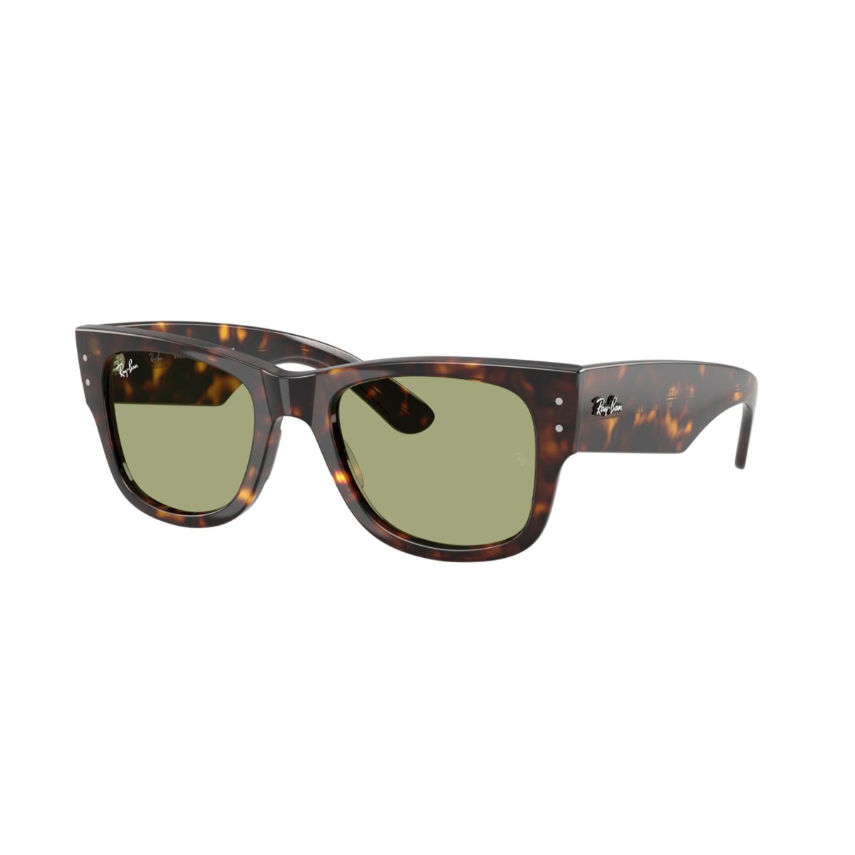 RAY BAN - Gafas de Sol Ray-Ban Mega Wayfarer RB0840 Marrón Hombre y Mujer