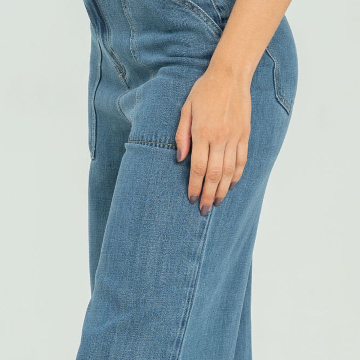 RAGGED - Pantalon madeira Azul medio Ragged.