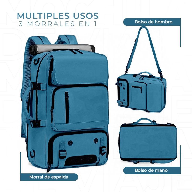 GENERICO - MALETA DE MANO VIAJERA PARA CABINA