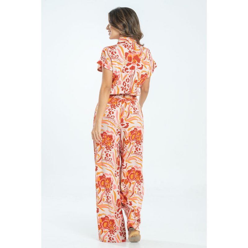 RAGGED - Enterizo roxanne Naranja medio Ragged