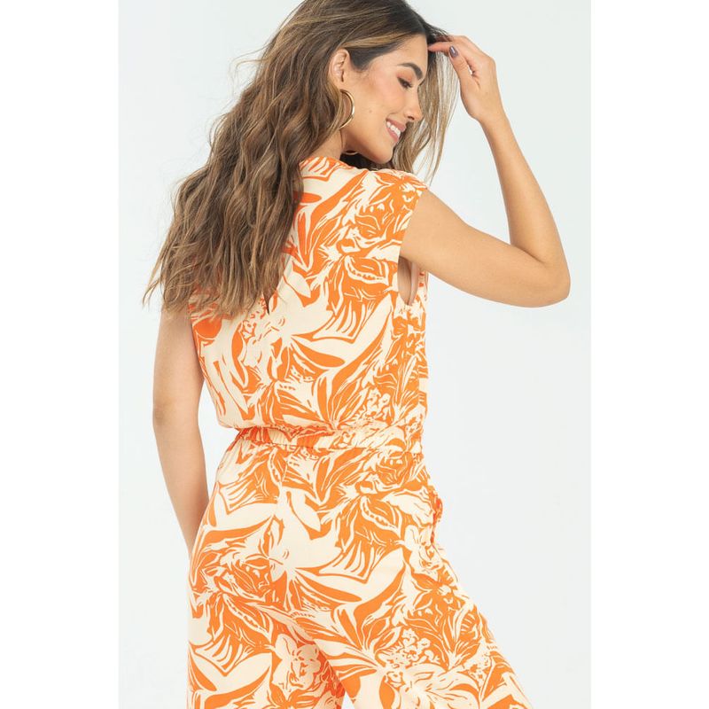 RAGGED - Enterizo allison Naranja Ragged