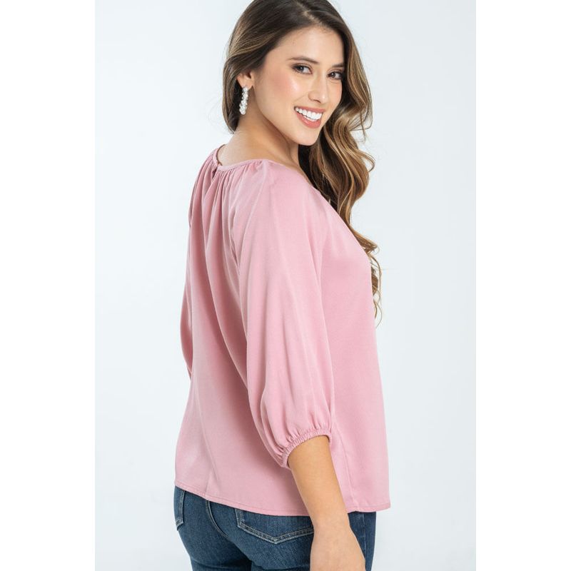 RAGGED - Blusa alicia Rosado palo de rosa Ragged