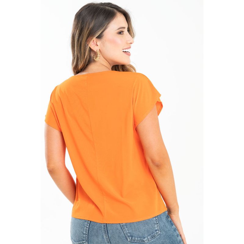 RAGGED - Blusa evonne Naranja Ragged