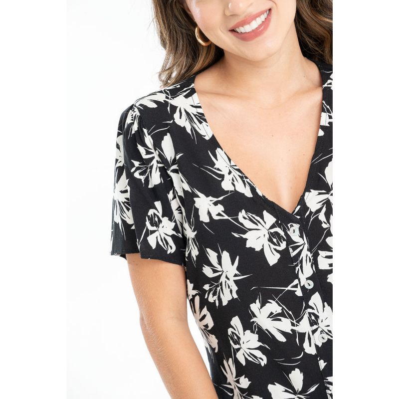 RAGGED - Blusa thaylie Negro Ragged