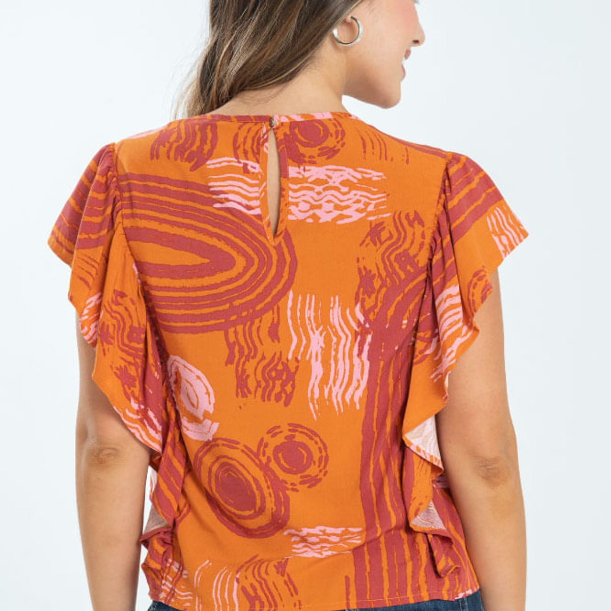 RAGGED - Blusa portland Cobre Ragged.