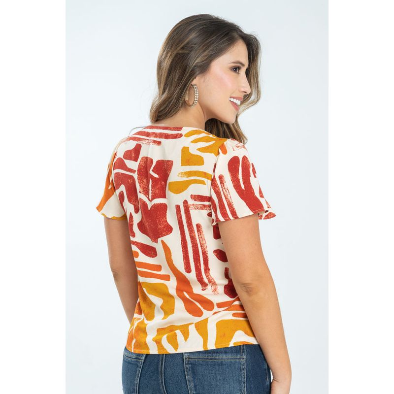 RAGGED - Blusa sandy Rojo persa Ragged