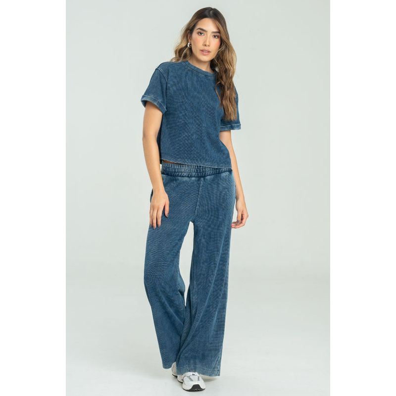 RAGGED - Camiseta ozen Azul oscuro Ragged