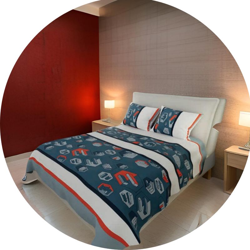 ELEGANCE - Juego de Sábanas cama  2 x 2 King 4 piezas