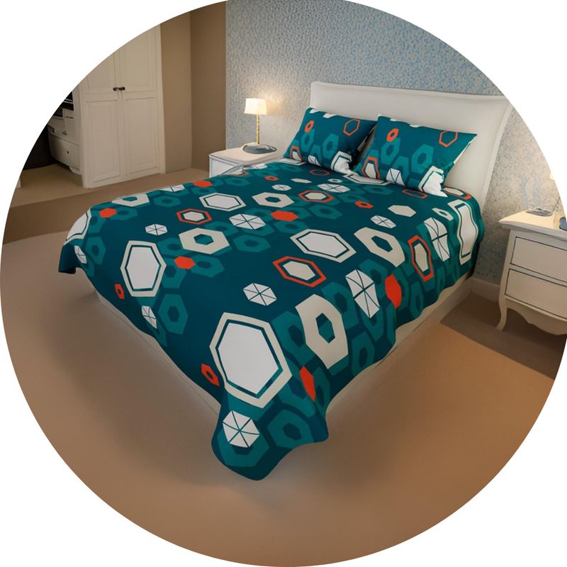 ELEGANCE - Juego de Sábanas cama  2 x 2 King 4 piezas