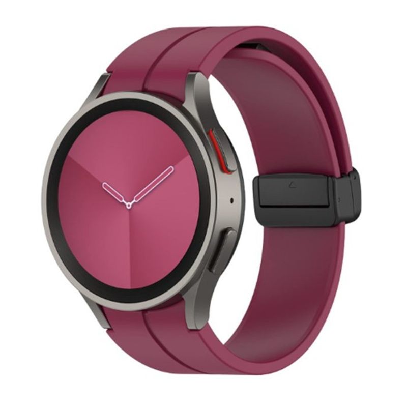 GENERICO - Correa Pulso Silicona cierre magnetico Compatible Samsung Watch 7 ( watch 4,5,5pro, 6)