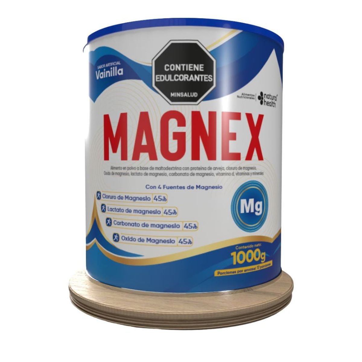 NATURAL ENERGY PRODUCTS - Magnex - Citrato de Magnesio Puro