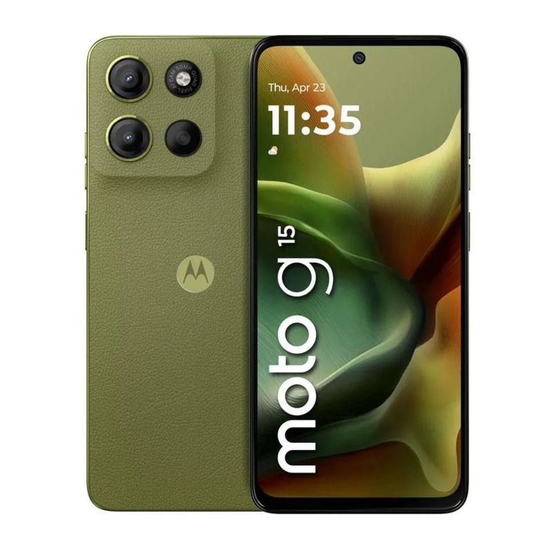 MOTOROLA - Celular Motorola G15 4+4 Ram 256 Gb Verde