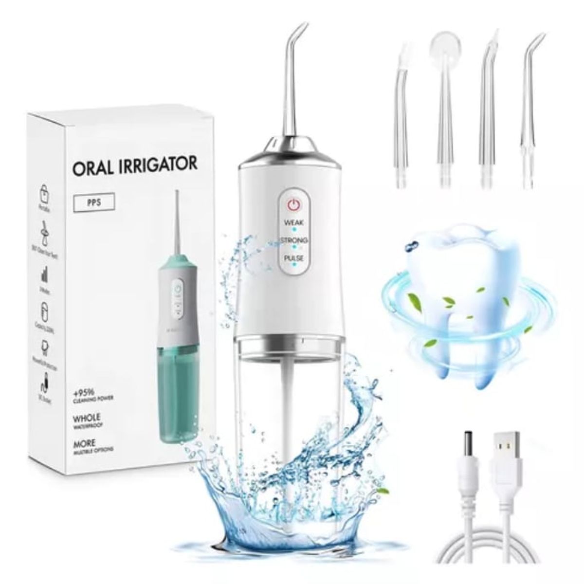 GENERICO - Irrigador Dental Dientes Limpiador De Dientes