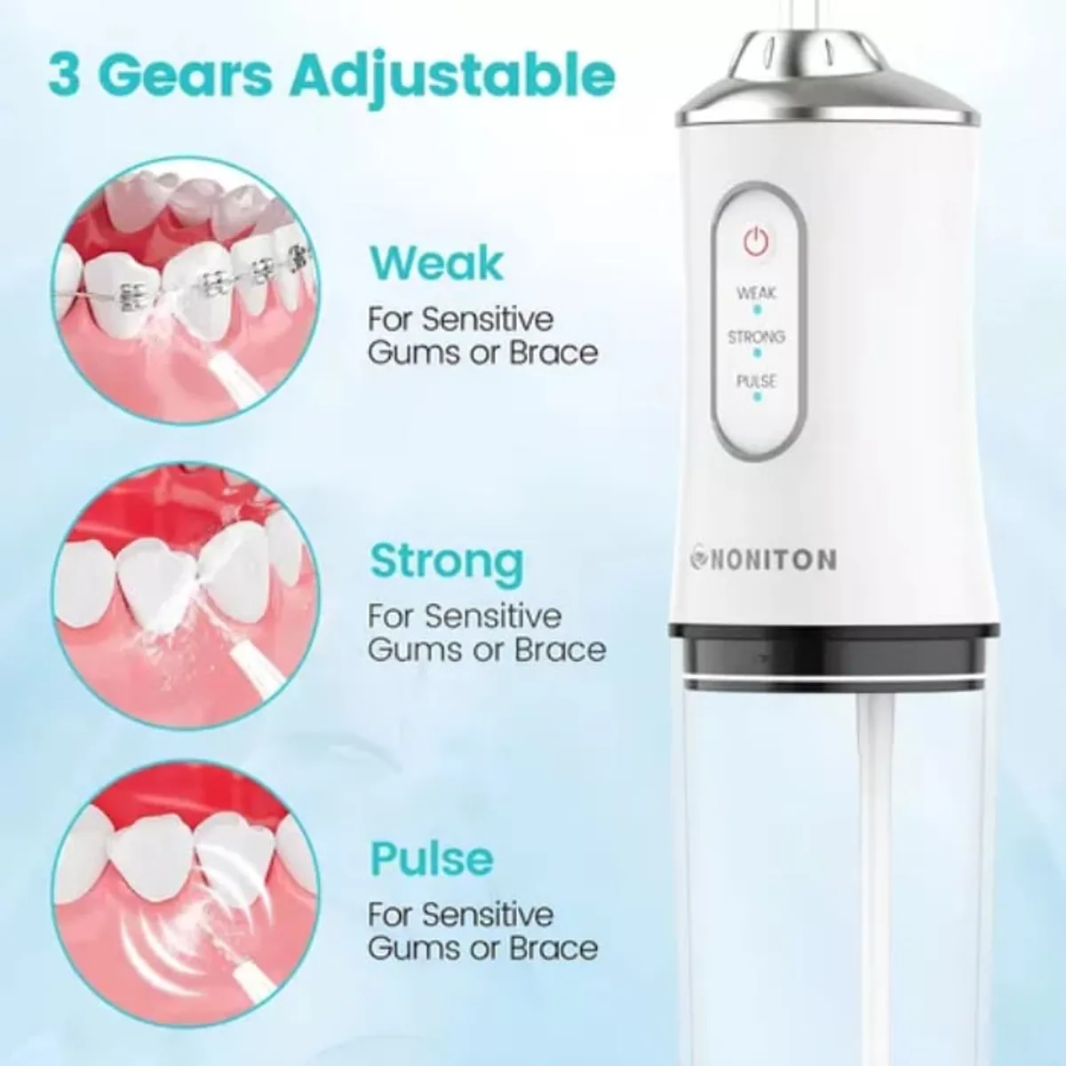 GENERICO - Irrigador Dental Dientes Limpiador De Dientes