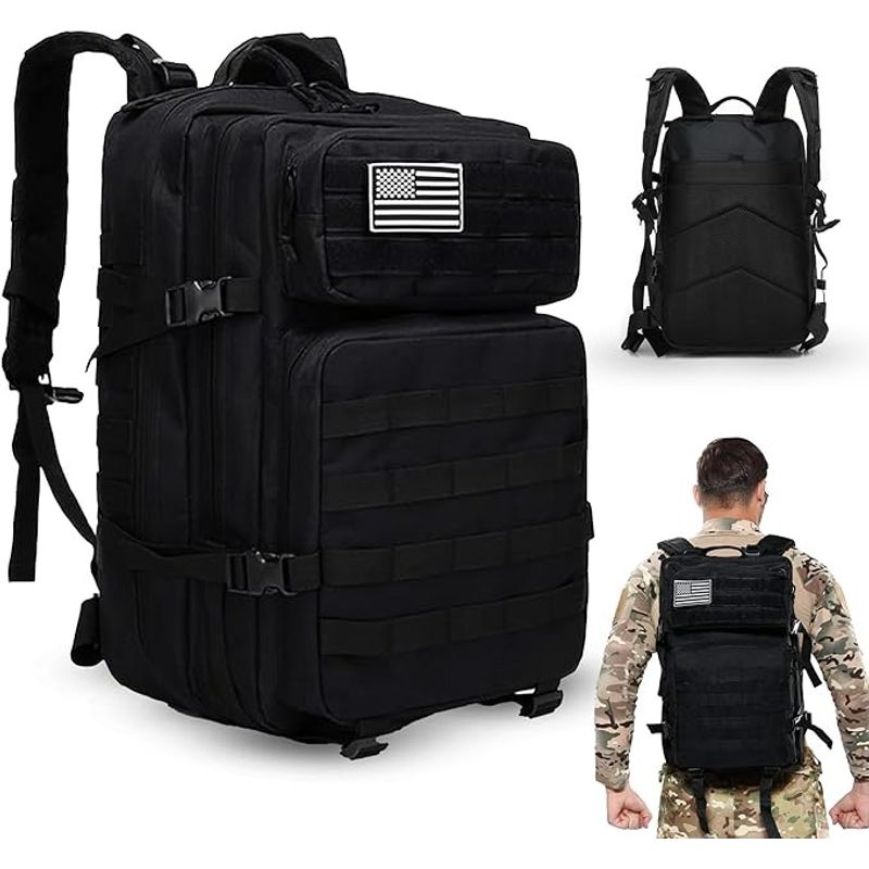 GENERICO - Maleta militar mochila deportiva morral de viaje unisex