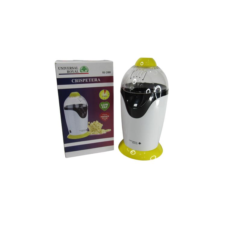 UNIVERSAL ROYAL - Crispetera Universal Royal Sin Aceite Color Blanco Iu-288
