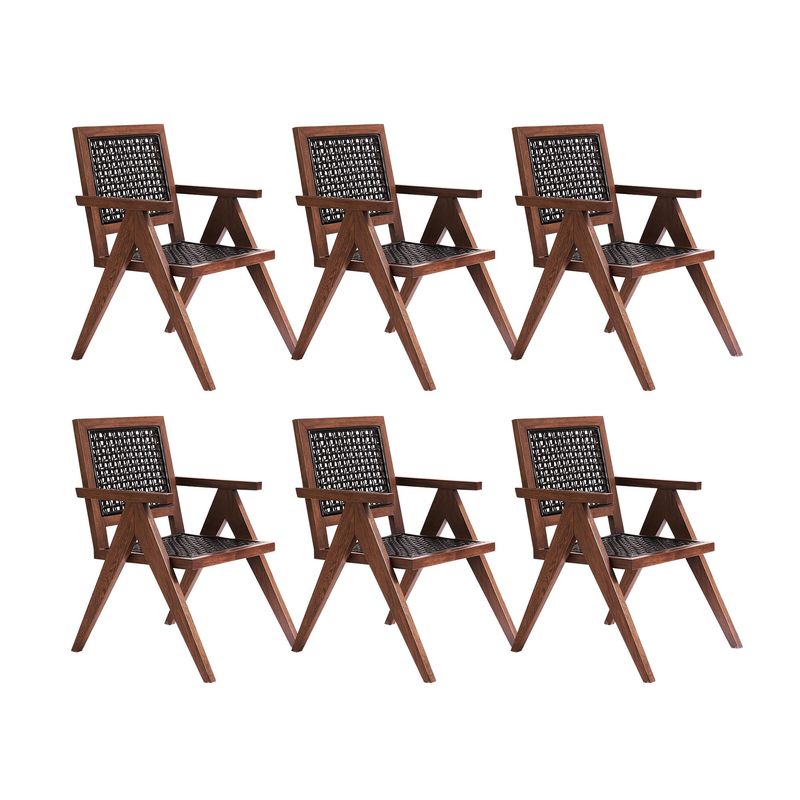 ENMADERA - Set x 6 silla auxiliar Nudo