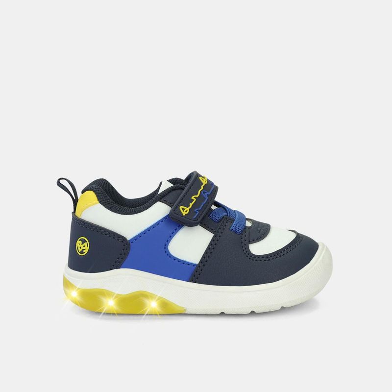 BUBBLE GUMMERS - Tenis Infantil Para Niño Bubblegummers Multicolor Tayson Daiki 22-25