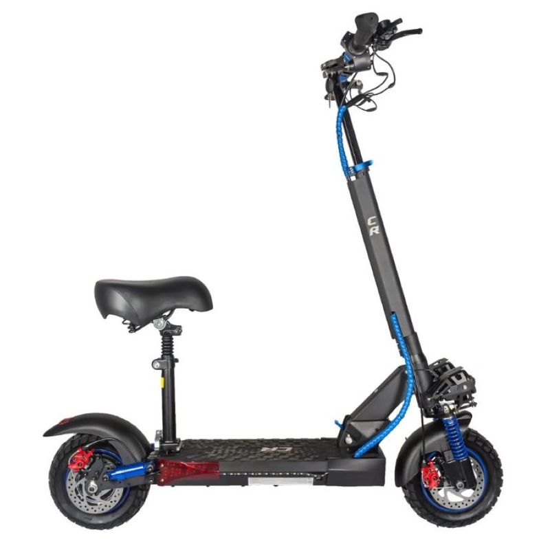 GENERICO - Scooter Electrica Portatil 800 W Negra