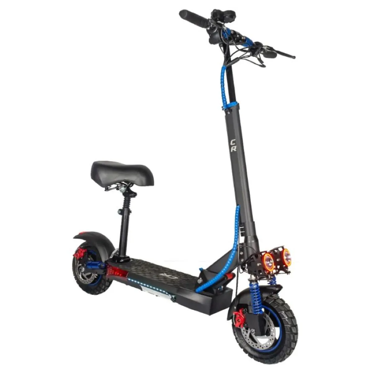 ZHOPI CO - Scooter Electrica Portatil 800 W Negra
