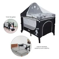 Corral Cuna Colecho Priori Madison Negro $219.900