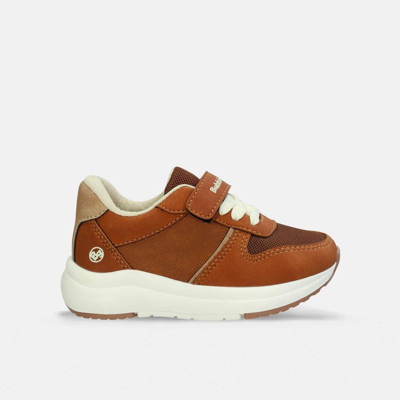 BUBBLE GUMMERS - Tenis Junior para Niño Bubblegummers Café Tablero Jogging Bg 30-33