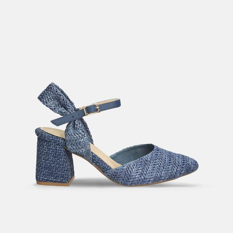 BATA - Tacones Para Mujer Bata Azul Kalea