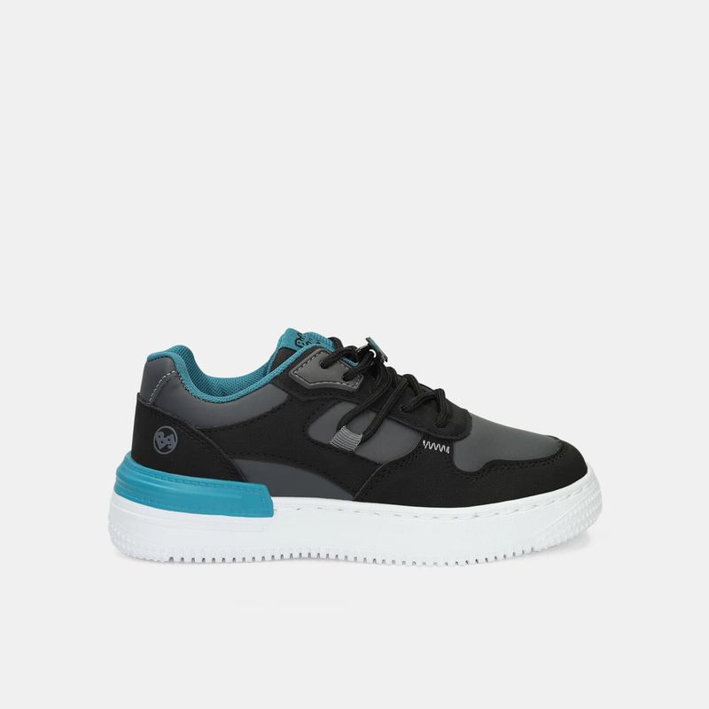 BUBBLE GUMMERS - Tenis Junior Para Niño Bubblegummers Gris Teslo Aticuss 30-33