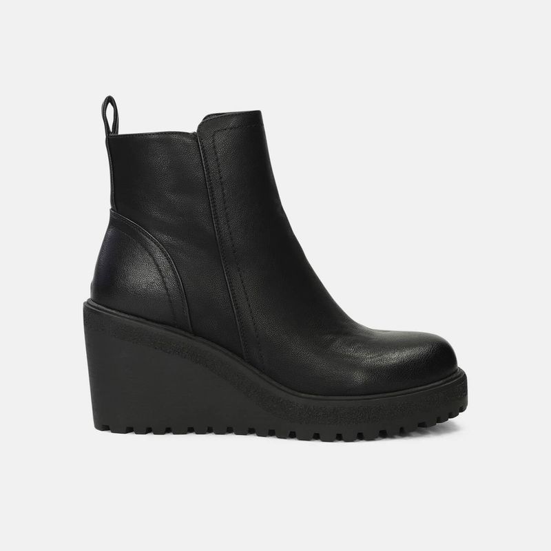 BATA - Botines Para Mujer Bata Negro Kiara Valezka