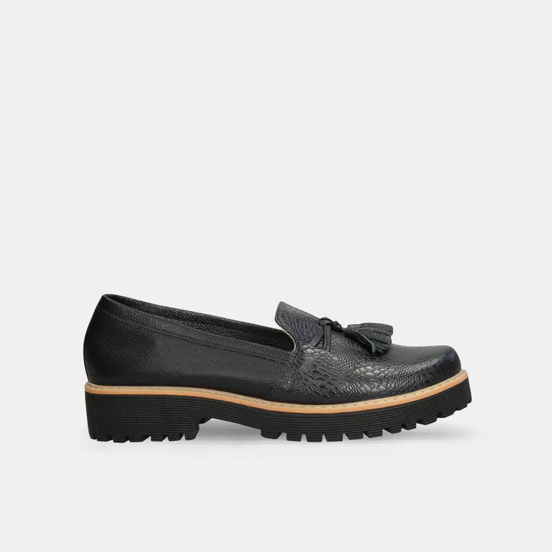 BATA - Mocasines Para Mujer Bata Negro Katya