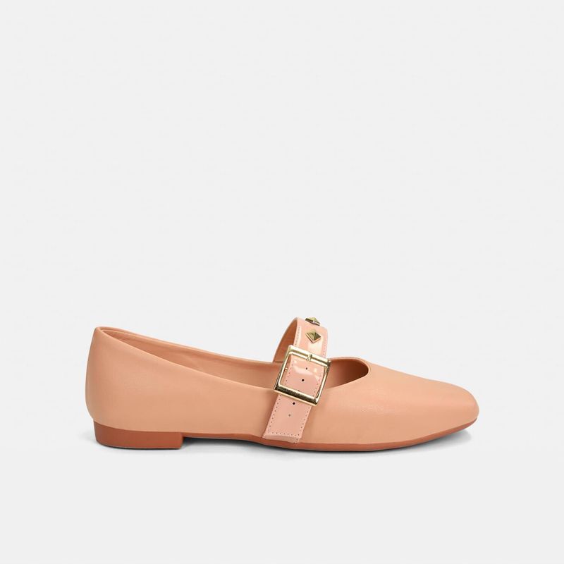 BATA - Baletas Para Mujer Bata Nude Kamila
