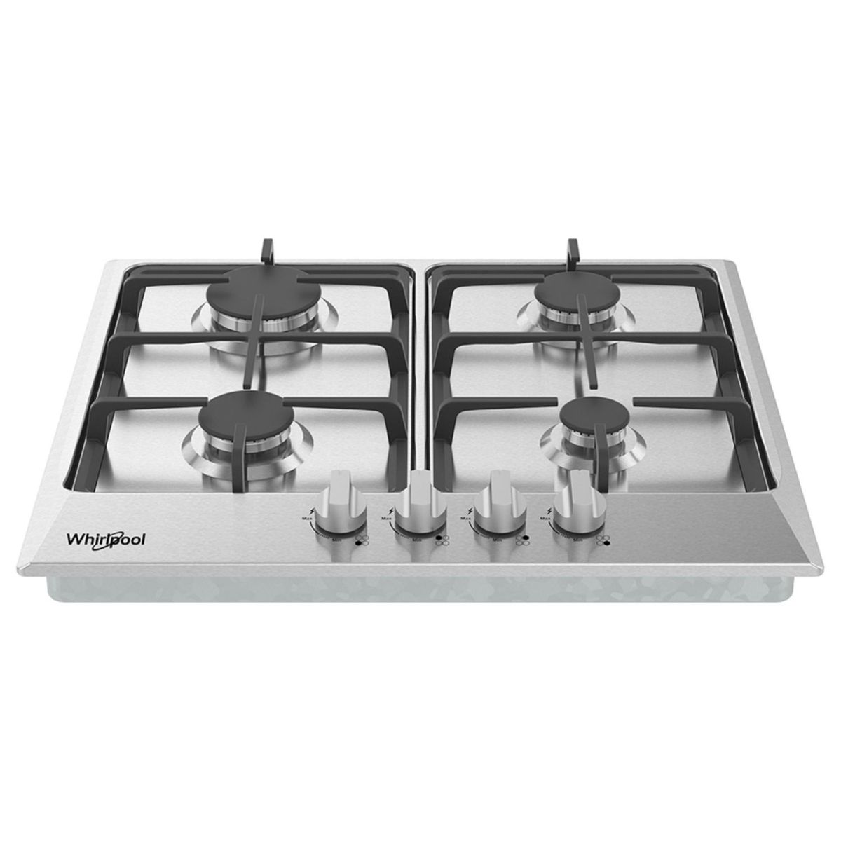 WHIRLPOOL - Estufa WHIRLPOOL 60 cm 4 Puestos Gas Propano WP2420S Gris