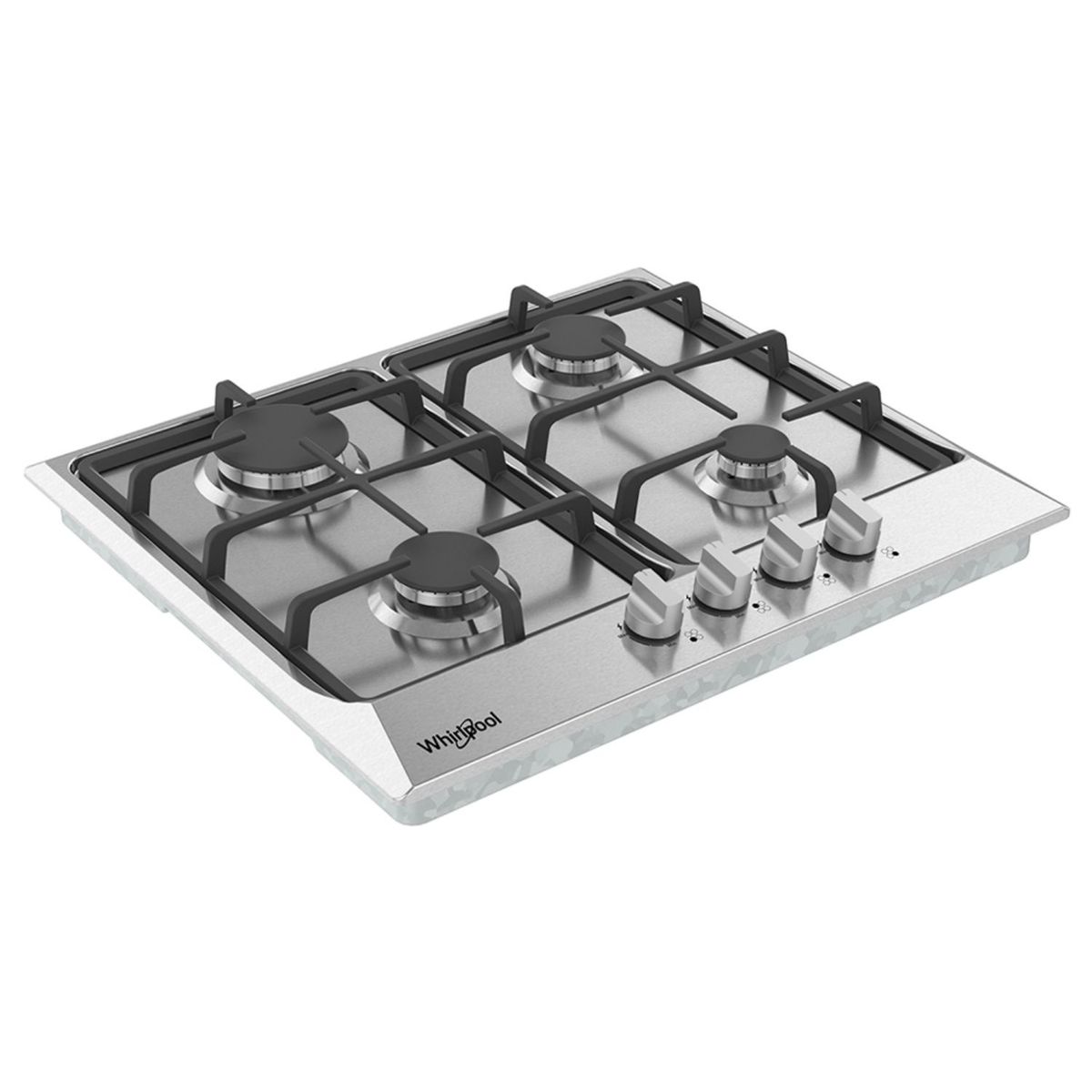 WHIRLPOOL - Estufa WHIRLPOOL 60 cm 4 Puestos Gas Propano WP2420S Gris