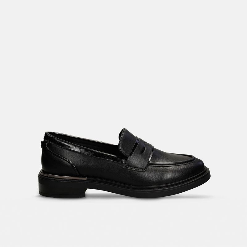 BATA - Mocasines Para Mujer Bata Negro Kenny Arlette